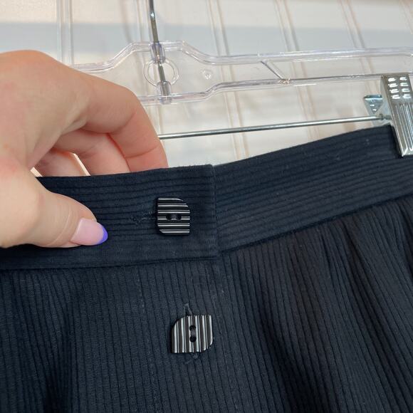 Jaeger Women’s Black Button-Down A-Line Skirt Size S - Picture 3 of 5